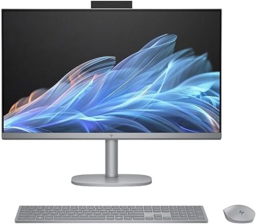 HP OmniStudio X 27" All-in-One Desktop Computer, FHD IPS Display, 14-core Intel Core Ultra 5 125H, 32GB DDR5, 1TB SSD, Wi-Fi 7, HDMI, USB-C, RJ-45, Wireless KB & Mouse, Windows 11 Home