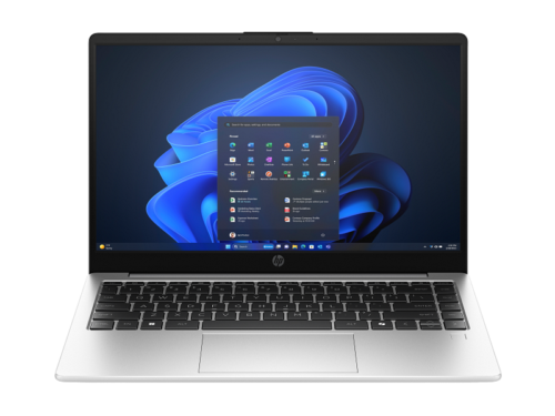 HP 240R 14-inch G10 Notebook PC  Intel® Core™ 3 100U  8 GB DDR4-3200 MTs (1 x 8 GB)  512 GB PCIe® Gen4 NVMe™ M.2 SSD 14″ diagonal, FHD Screen  FreeDOS  TURBO SILVER C94GRAT
